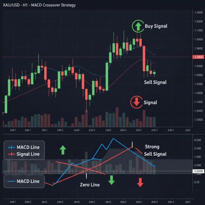 استراتژی باکمک MACD