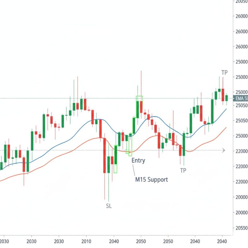 استراتژی اسکالپ طلا در تایم های ۱-۵ دقیقه