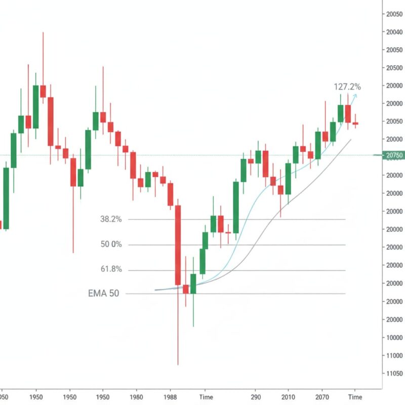 استراتژی فیبوناچی پولبک روی طلا
