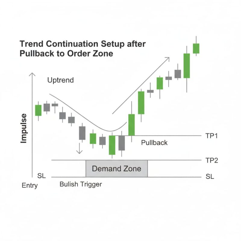 پرایس اکشن در طلا